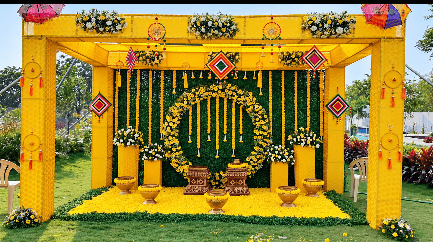 Sangeet, Mehendi & Haldi at ASR Convention & Resort
