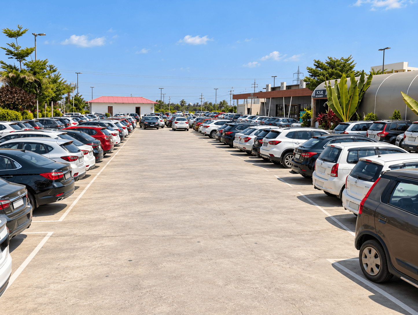 Ample Parking